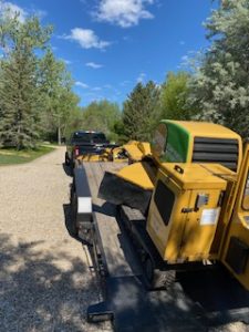 summer stump grinding in Boise